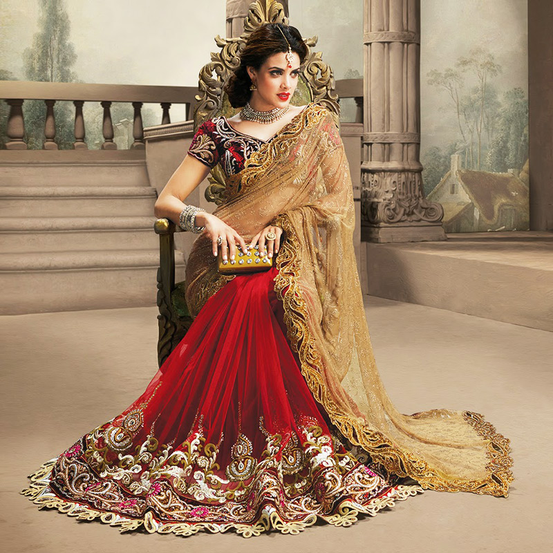 7. Buy Indian Ethnic Wear For Karva Chauth Festival From House Of Indya (1)  - ShaadiWish